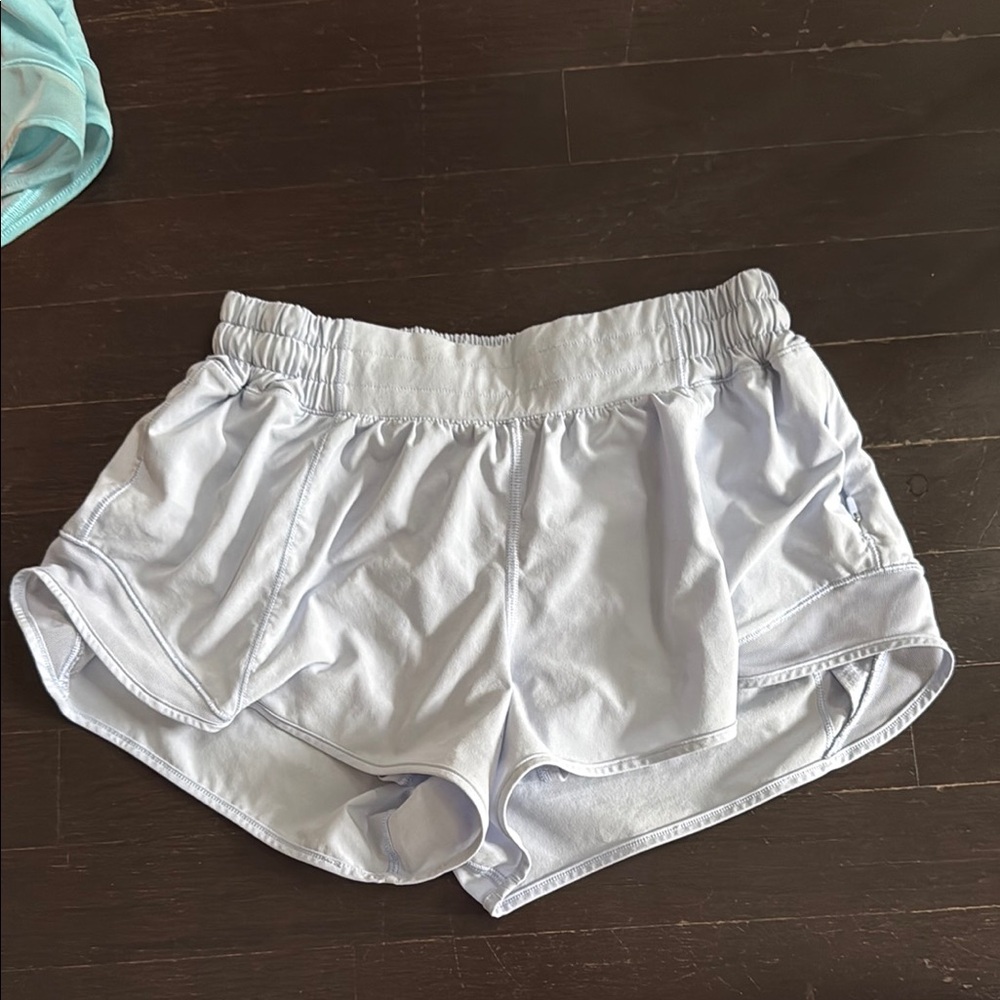 Lululemon Athletica Gray Athletic Shorts Lightweight Moisture-Wicking